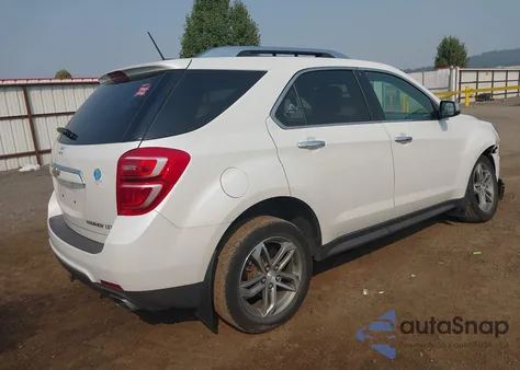2016 Chevrolet Equinox Ltz из США, поврежденный, VIN 2GNFLGE30G6123447